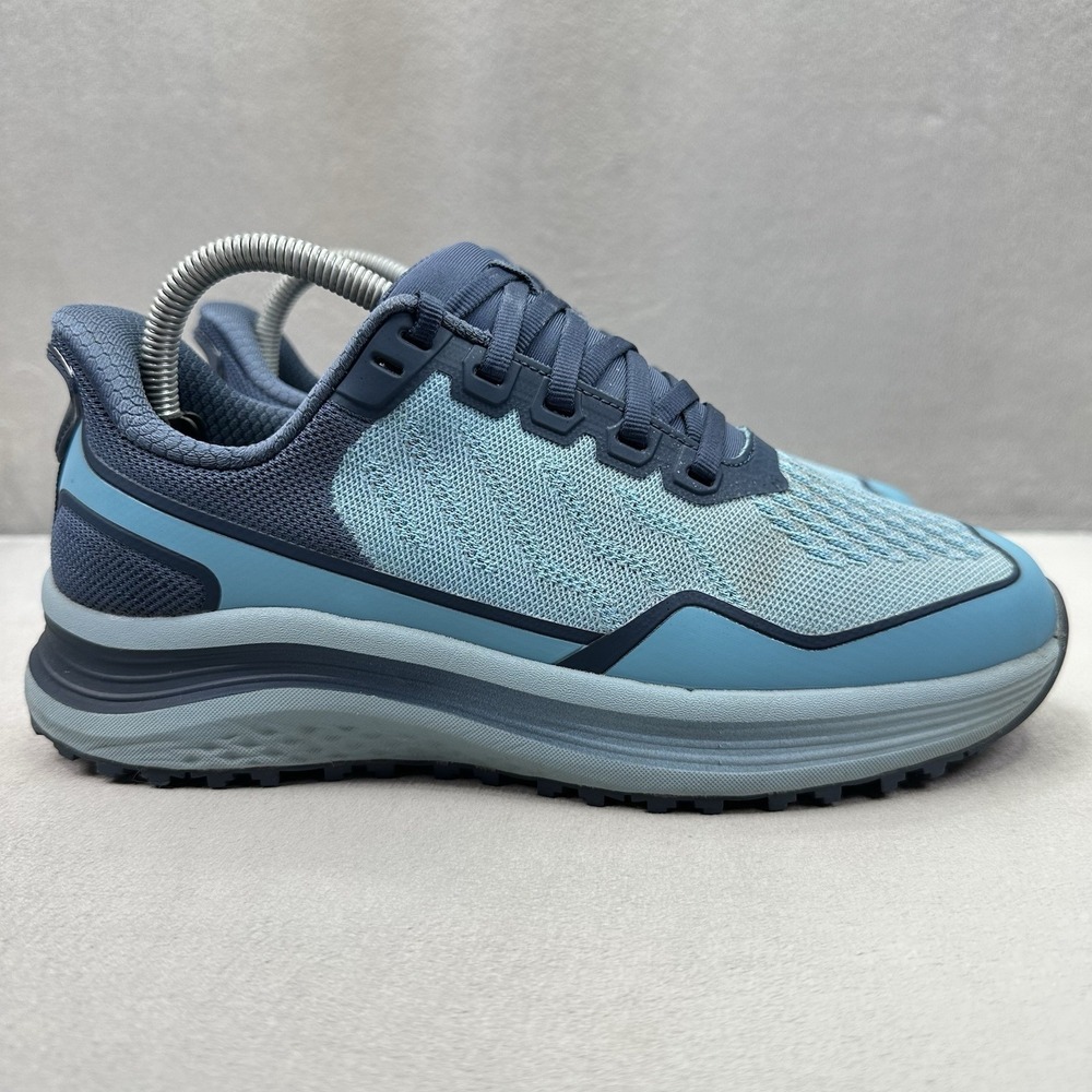 OrthoFeet Nira Trail 50100 Womens Size 7.5 (D) WIDE Shoes Navy Blue Running